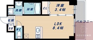 プレサンス新大阪ジェイズの物件間取画像